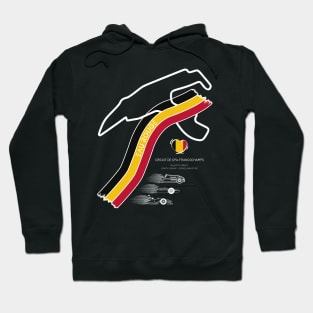 Spa Francochamps Eau Rouge Belgium T-Shirt Hoodie